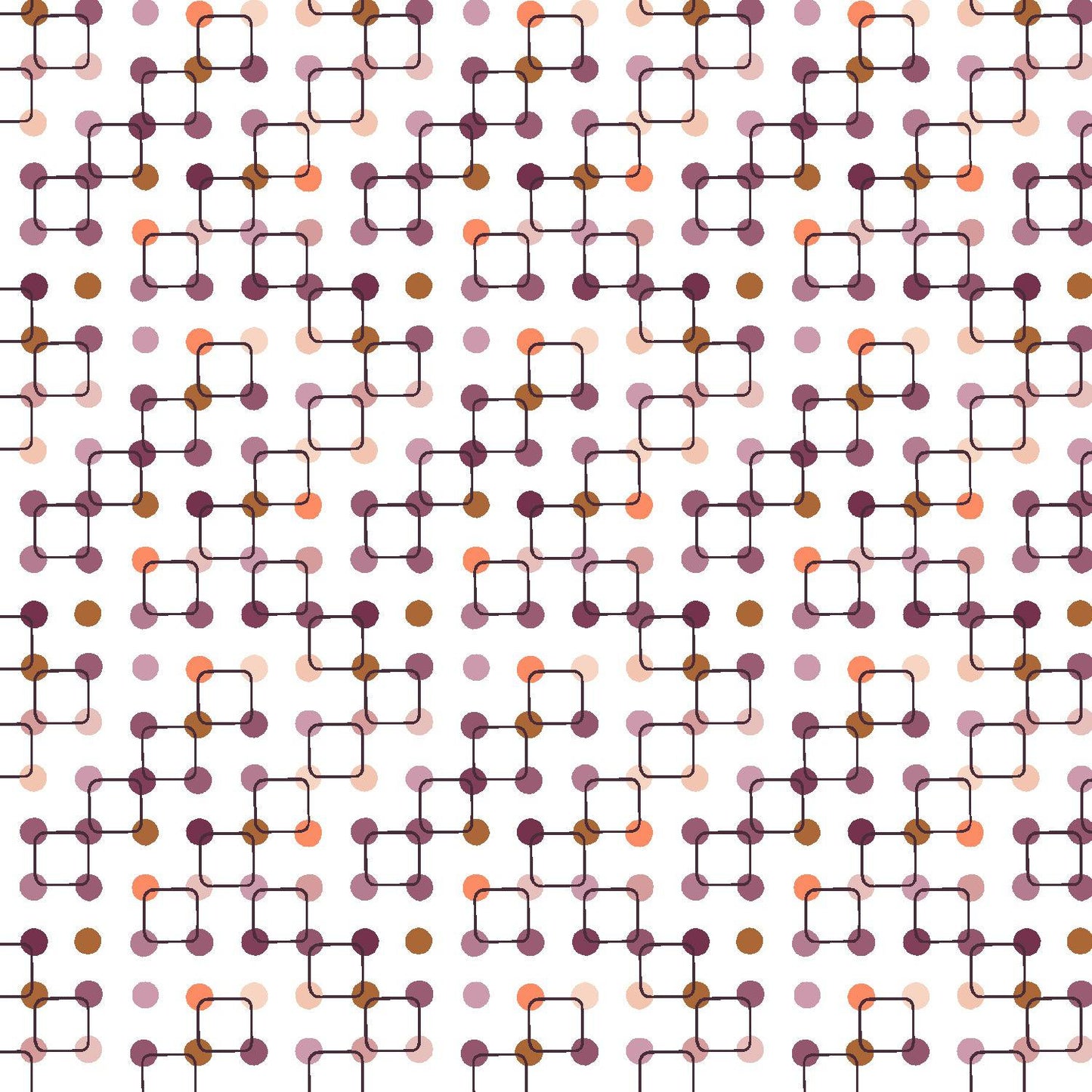 Cotton + Steel-Connect The Dots Mystique Violet-fabric-gather here online