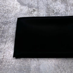 Robert Kaufman-REMNANT: Radiance Silk/Cotton Black-fabric-gather here online