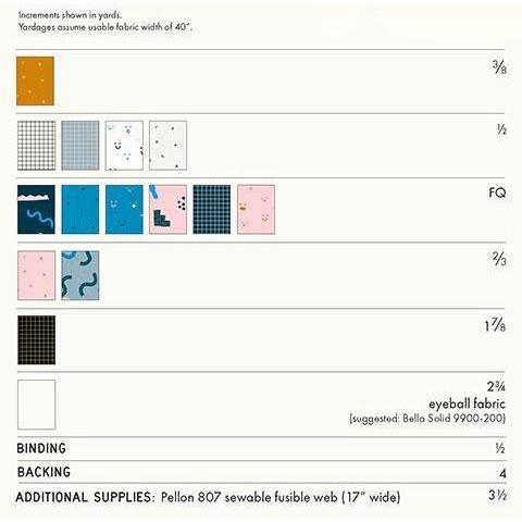 Ruby Star Society-Staring Contest Quilt Pattern-quilting pattern-Default-gather here online