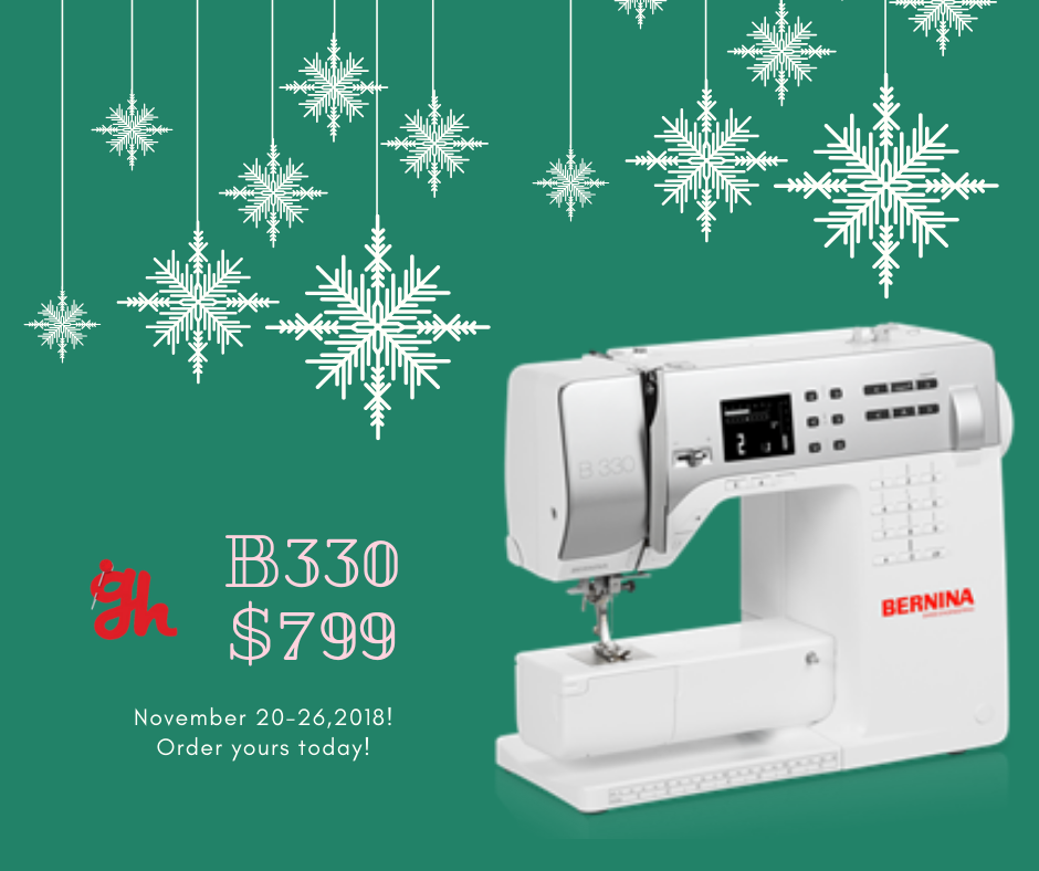 2018 Bernina Holiday Sale