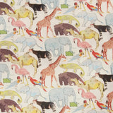 Liberty of London-Tana Lawn - Queue for the Zoo Cream-fabric-gather here online