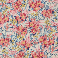 Liberty of London-Tana Lawn - Swirling Petals Pink-fabric-gather here online