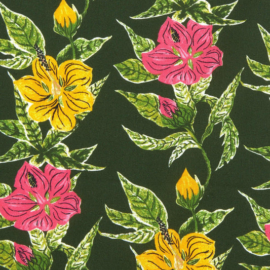 Liberty of London-Tana Lawn - Malvaceae Hibiscus-fabric-gather here online