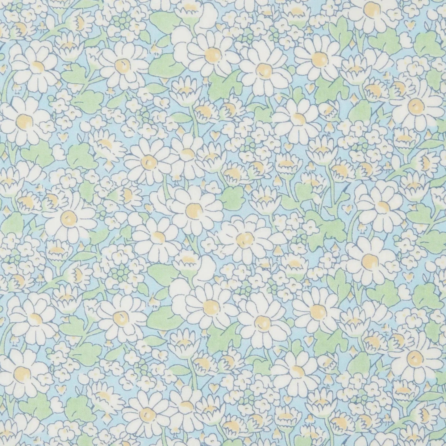 Liberty of London-Tana Lawn - Alice W Blues-fabric-gather here online