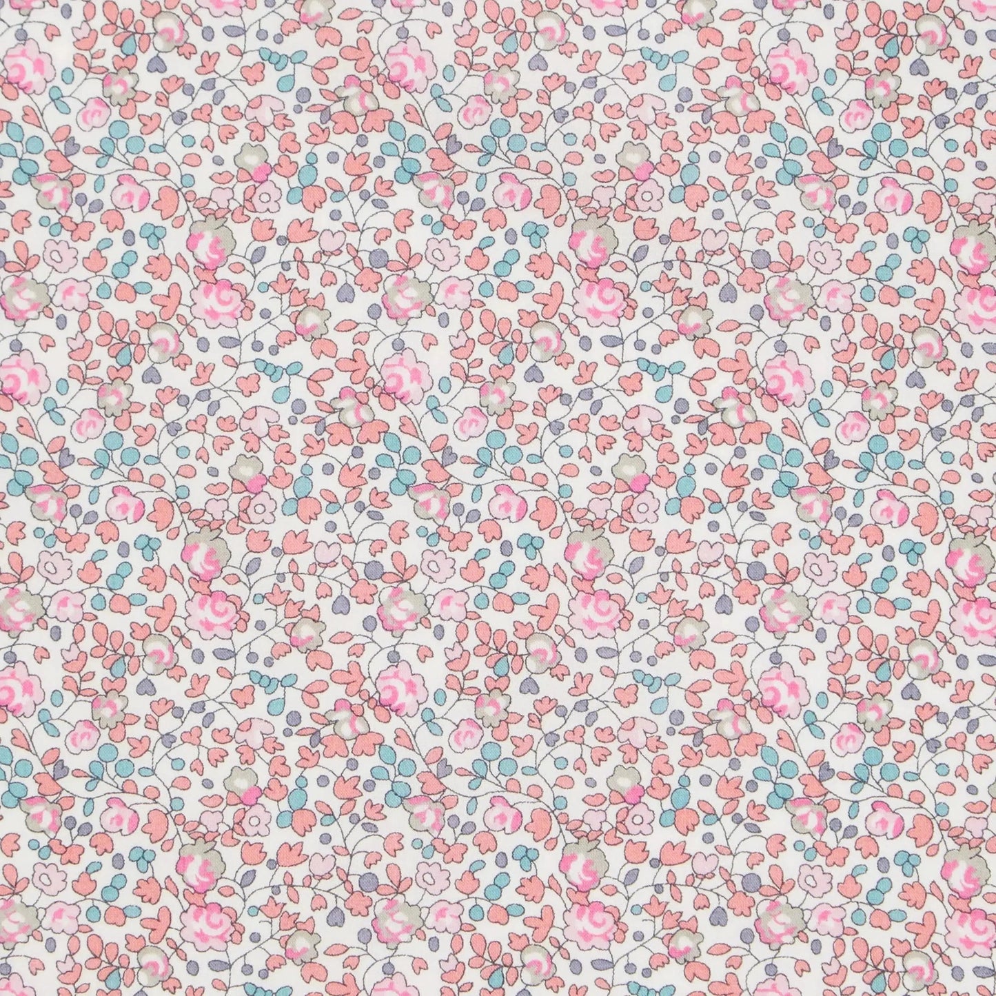 Liberty of London-Tana Lawn - Eloise Pink-fabric-gather here online