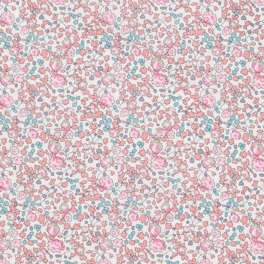 Liberty of London-Tana Lawn - Eloise Pink-fabric-gather here online