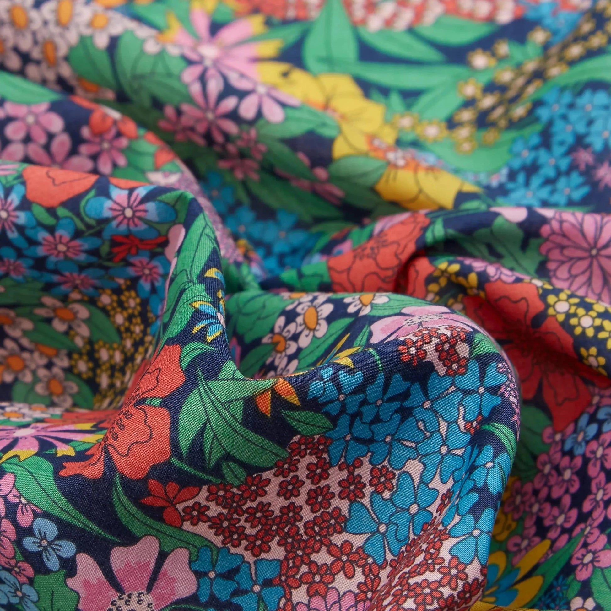 Liberty of London-Tana Lawn - Ciara Brights-fabric-gather here online