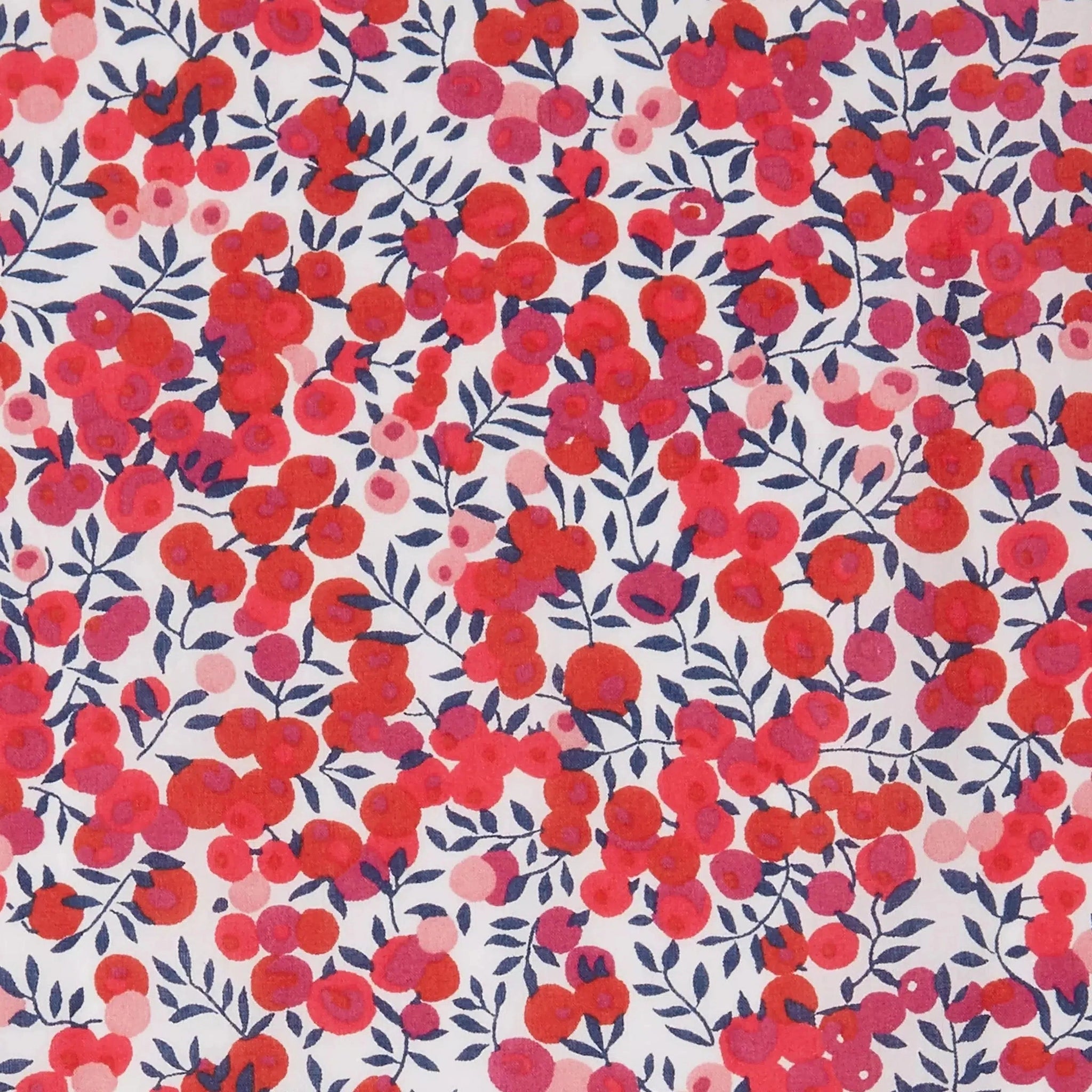 Liberty of London-Tana Lawn - Wiltshire Red-fabric-gather here online