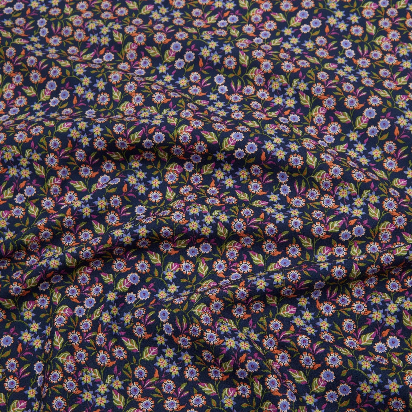 Liberty of London-Piccadilly Poplin Cotton - Evie Rose-fabric-gather here online