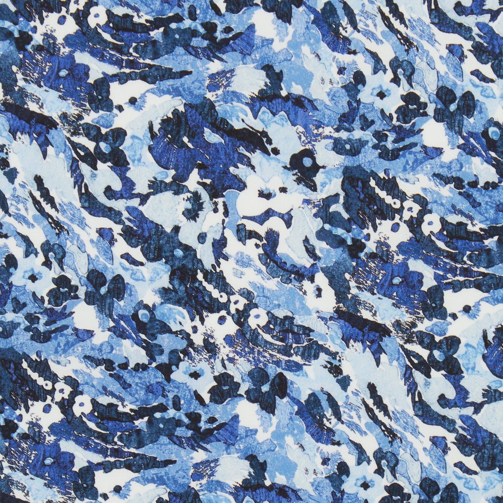 Liberty of London-Piccadilly Poplin Cotton - Mountain River-fabric-gather here online