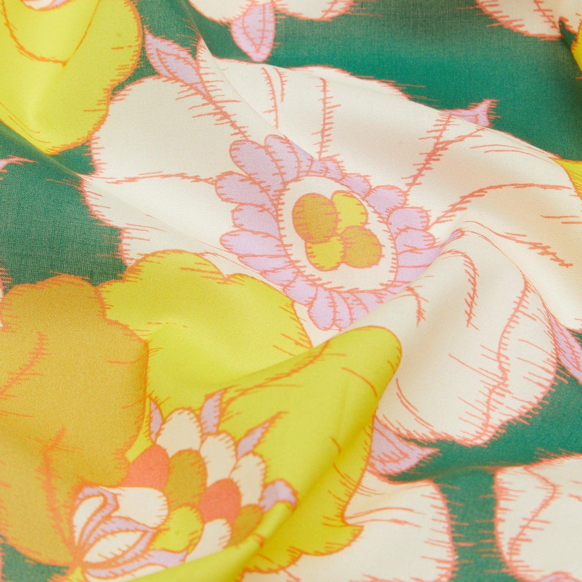 Liberty of London-Tana Lawn - Ikat Anemone-fabric-gather here online