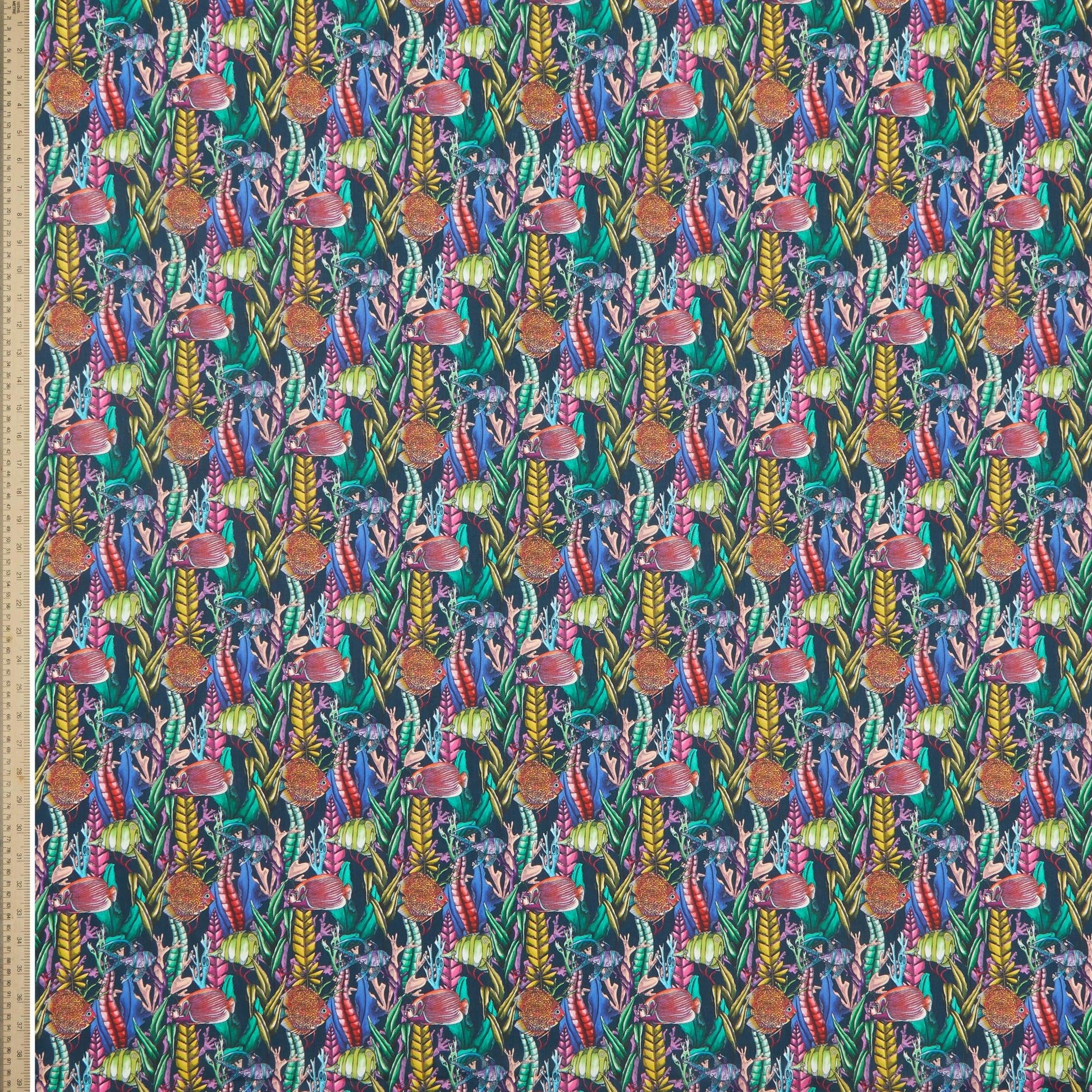 Liberty of London-Tana Lawn - The Aquatic Garden-fabric-gather here online