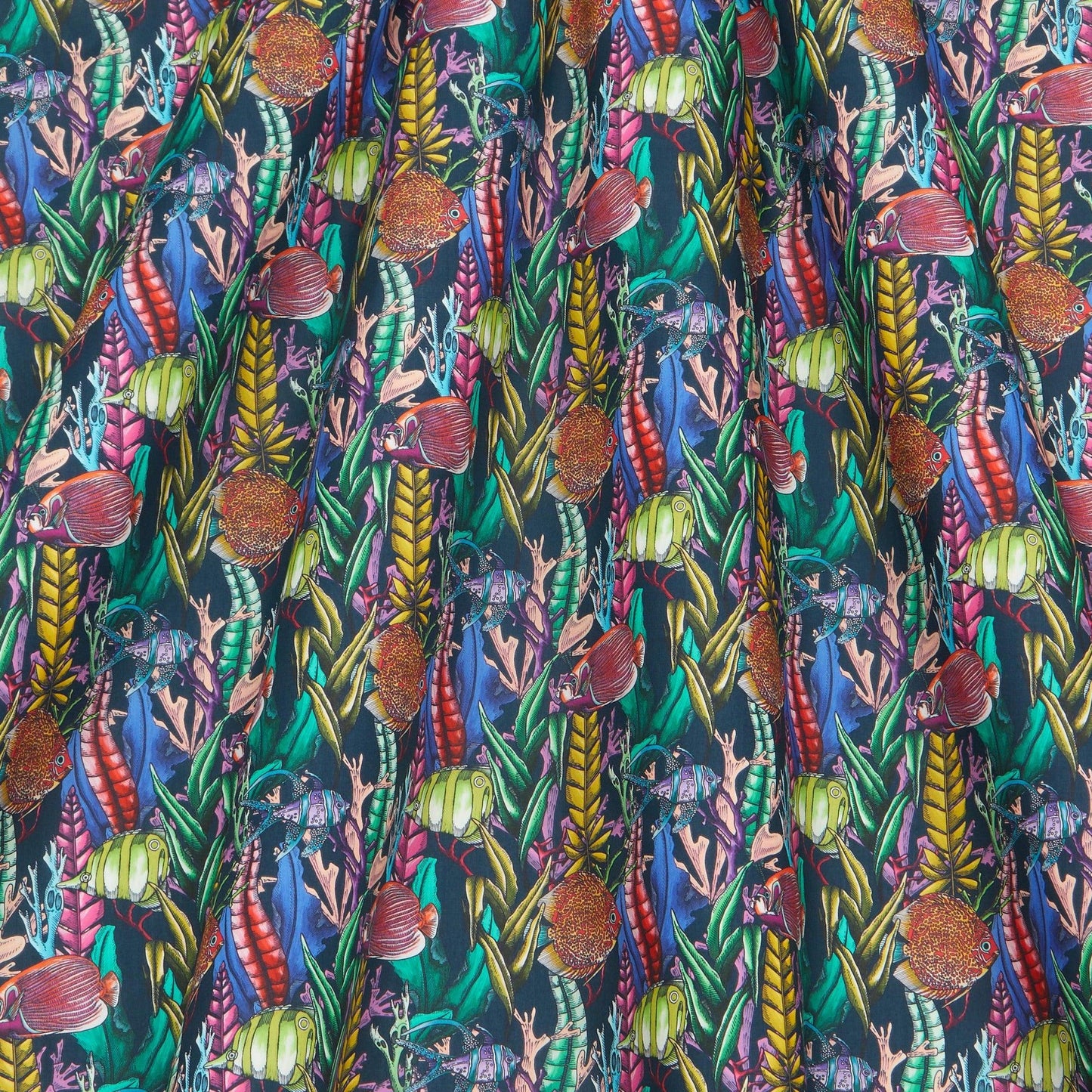 Liberty of London-Tana Lawn - The Aquatic Garden-fabric-gather here online