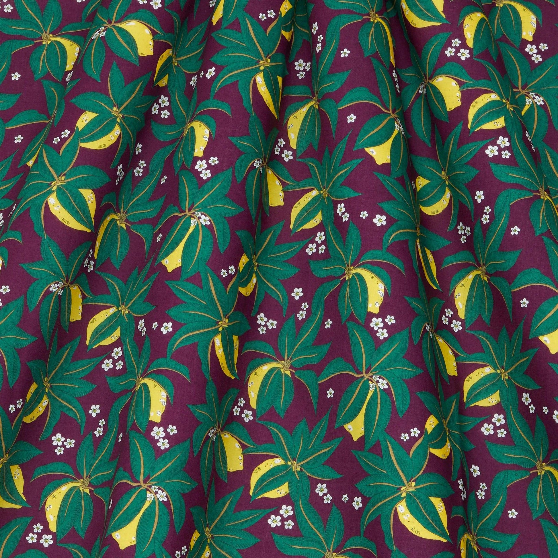 Liberty of London-Tana Lawn - Citron Presse-fabric-gather here online