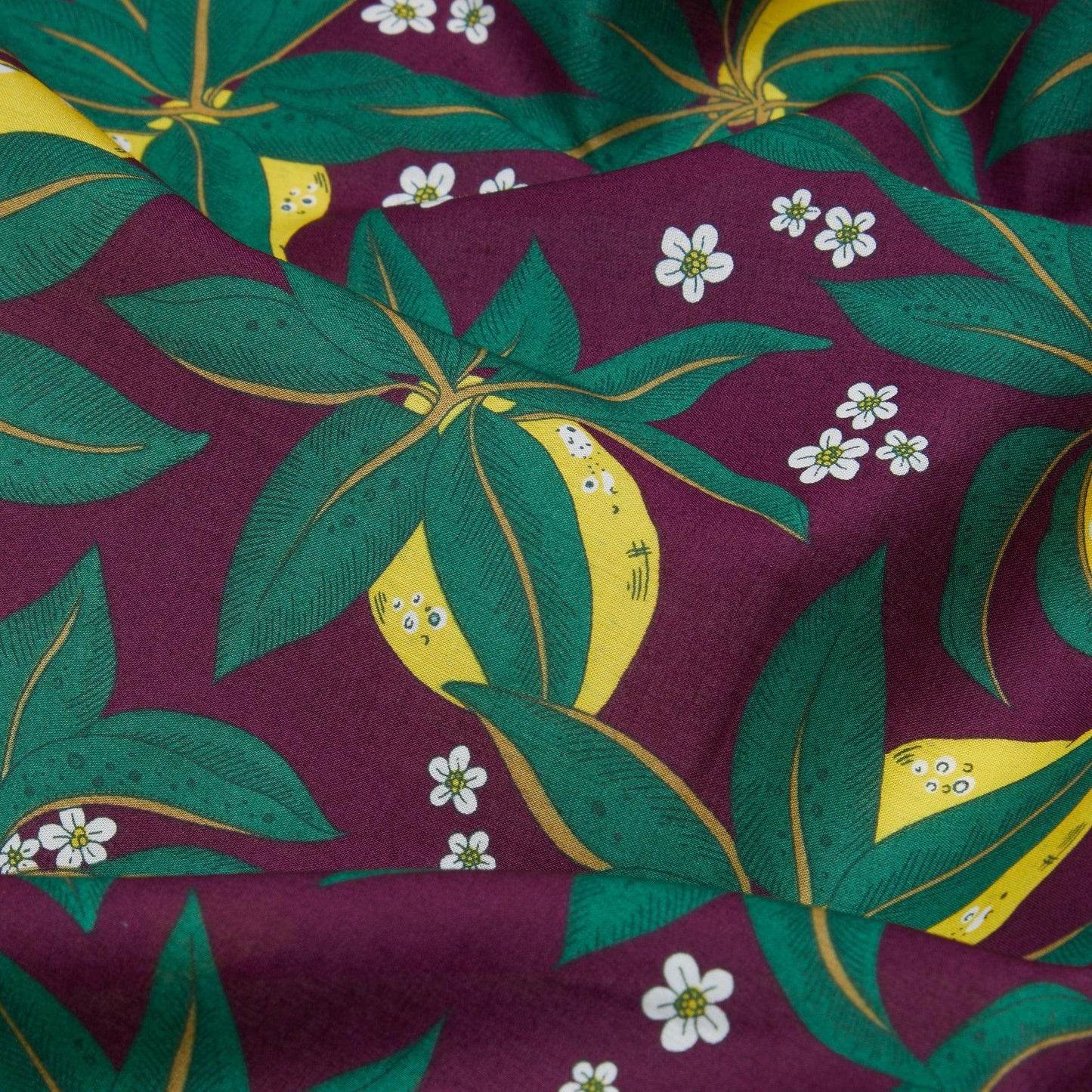 Liberty of London-Tana Lawn - Citron Presse-fabric-gather here online