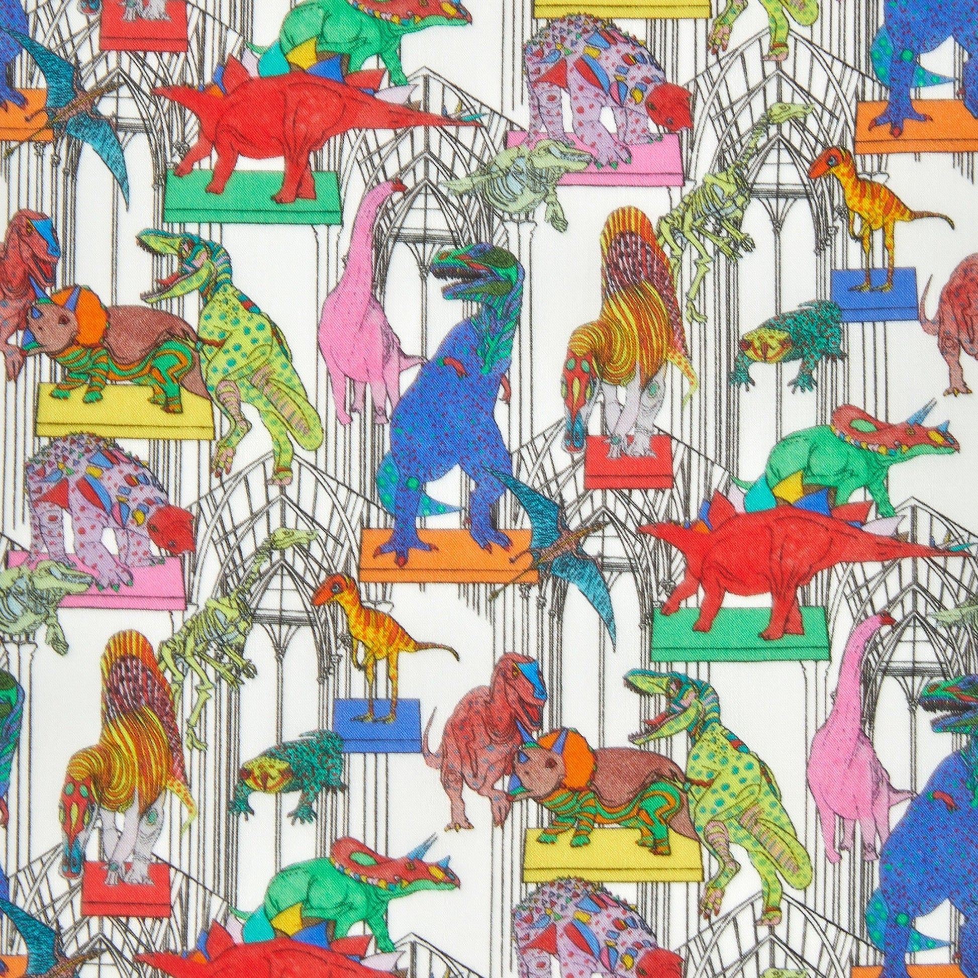 Liberty of London-Organic Tana Lawn - Claws Roars C-fabric-gather here online