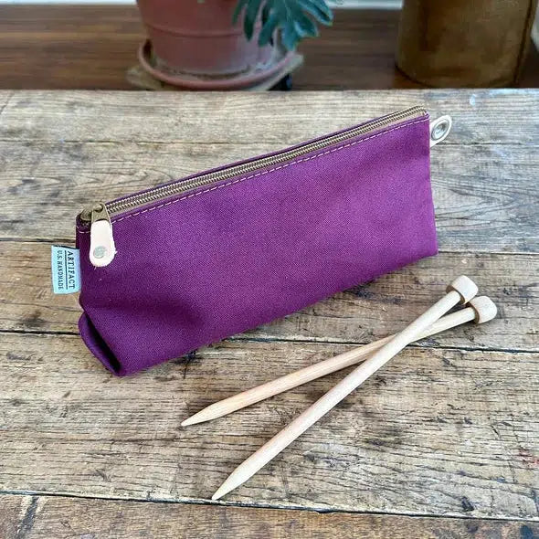 Artifact-Knitting Pouch - Berry-craft organizer-gather here online