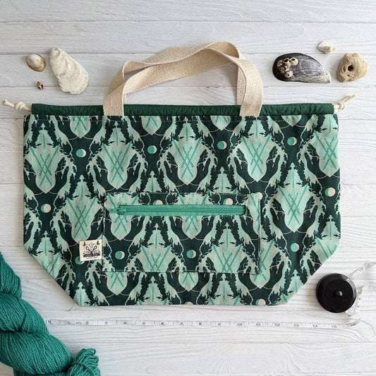 Home Row Handcraft-Drey Project Bag - Song of The Sea-craft organizer-gather here online
