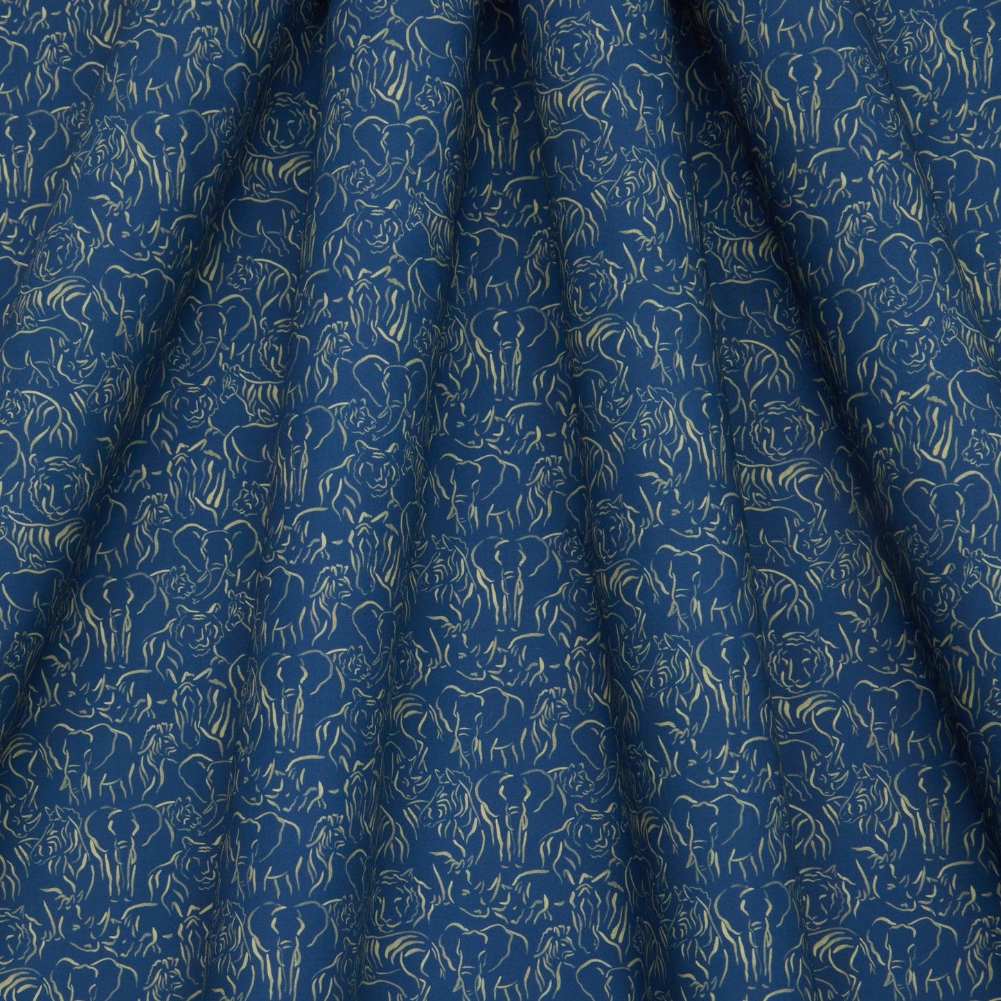 Liberty of London-Piccadilly Poplin Cotton - Yusuf A-fabric-gather here online