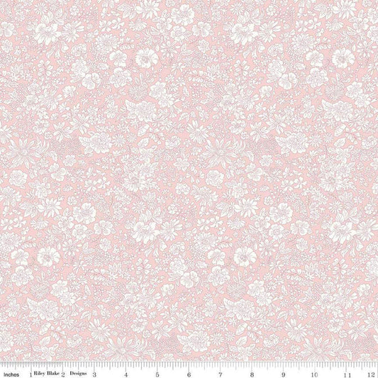 Liberty Fabrics-Emily Belle Powder Rose-fabric-gather here online