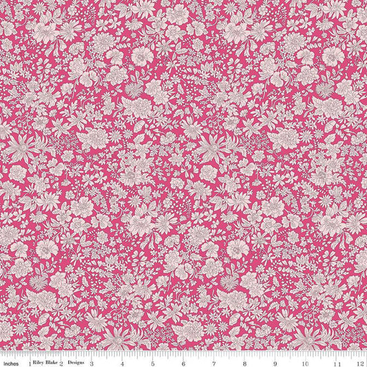 Liberty Fabrics-Emily Belle Magenta-fabric-gather here online