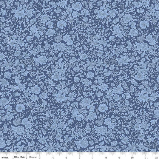 Liberty Fabrics-Emily Belle Ultramarine-fabric-gather here online