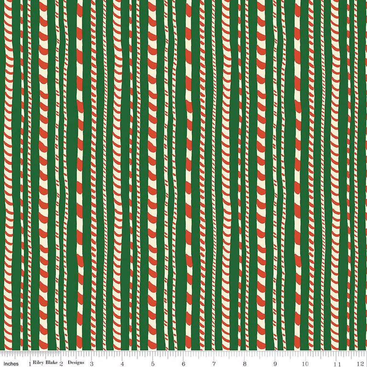 Liberty Fabrics-Candy Cane Stripe-fabric-gather here online