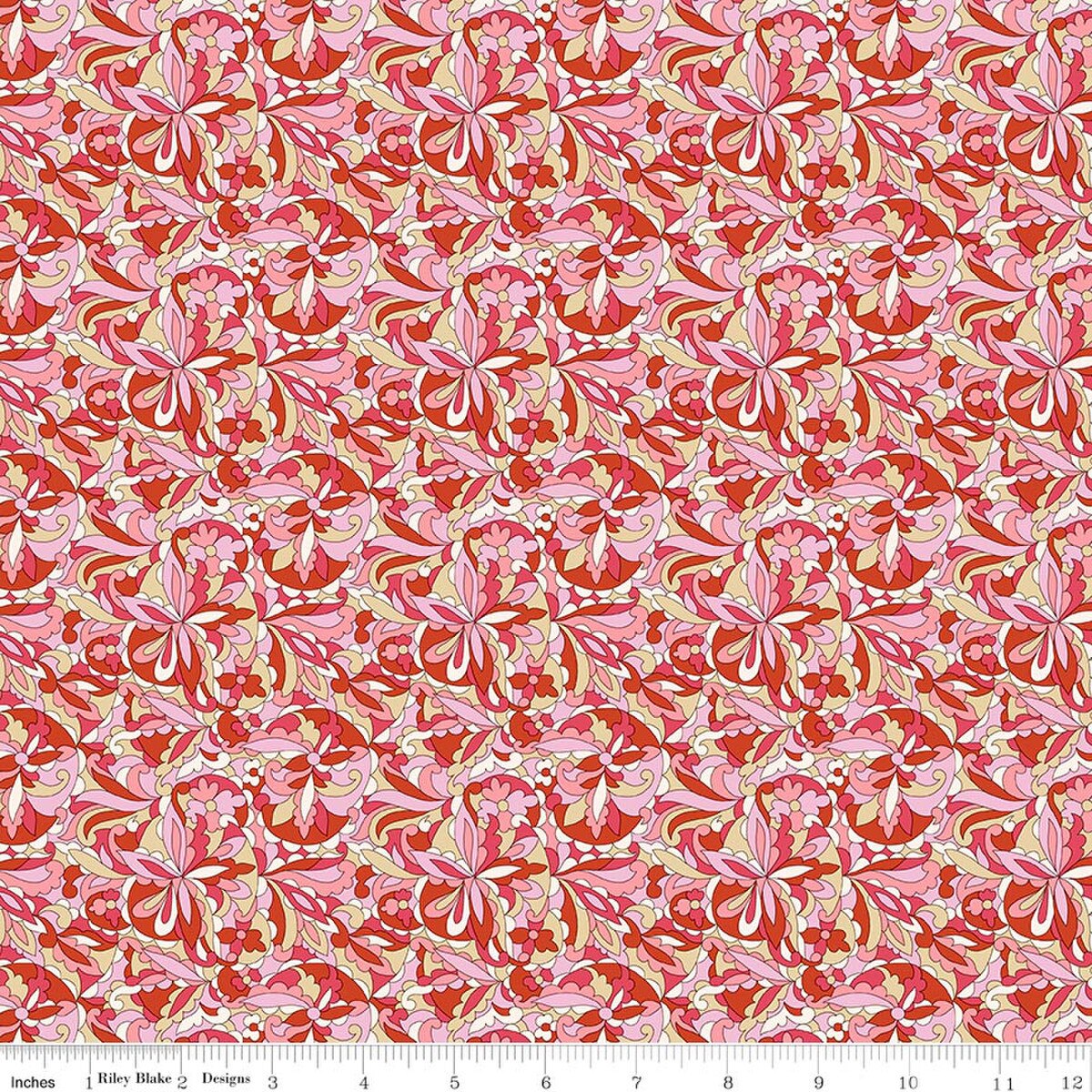 Liberty Fabrics-Swirling Kaleidoscope C-fabric-gather here online