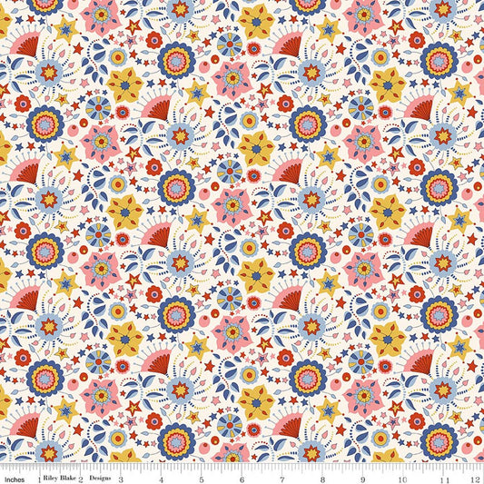 Liberty Fabrics-Festival Florals A-fabric-gather here online
