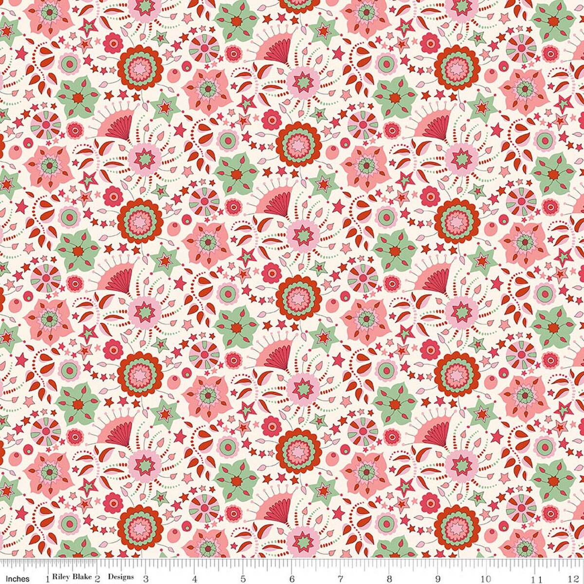 Liberty Fabrics-Festival Florals C-fabric-gather here online