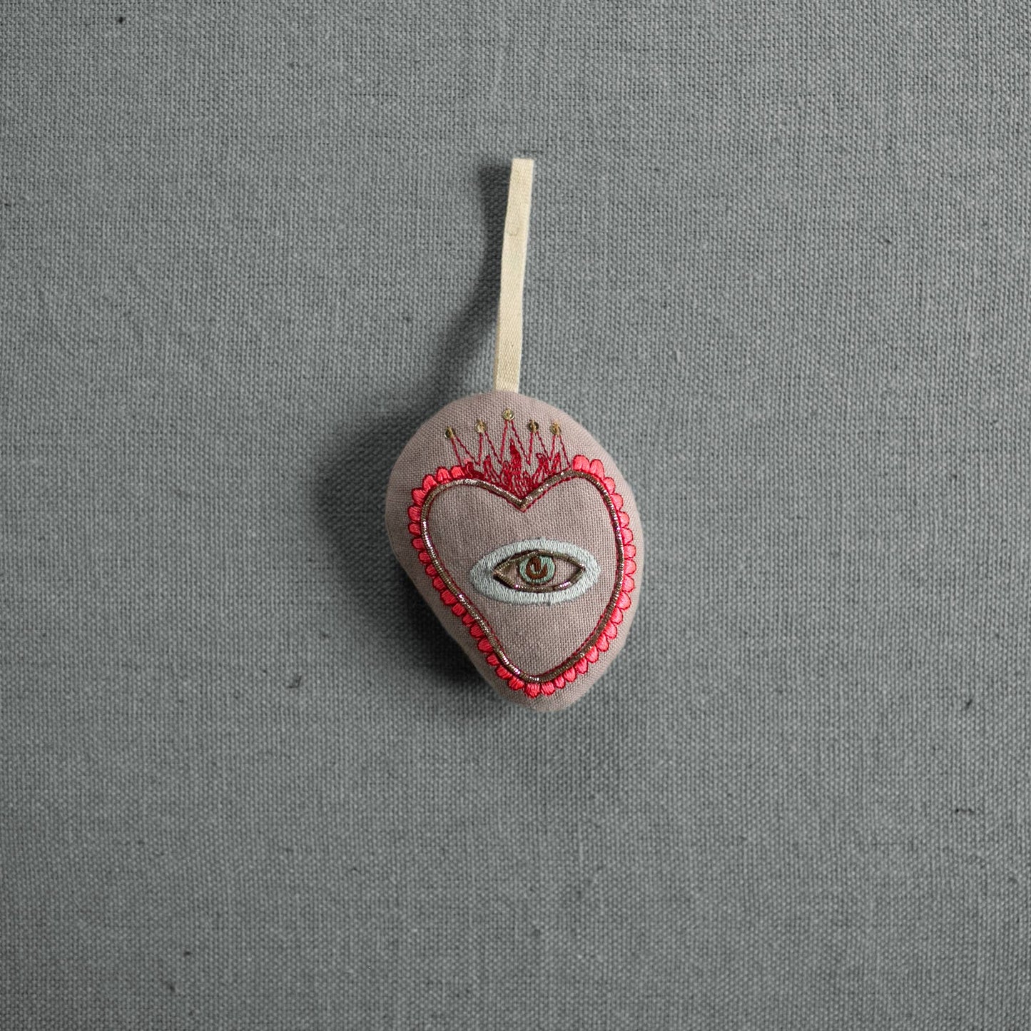 Skippy Cotton-Sacred Heart - Lavender Sachet Ornament-garment care-gather here online