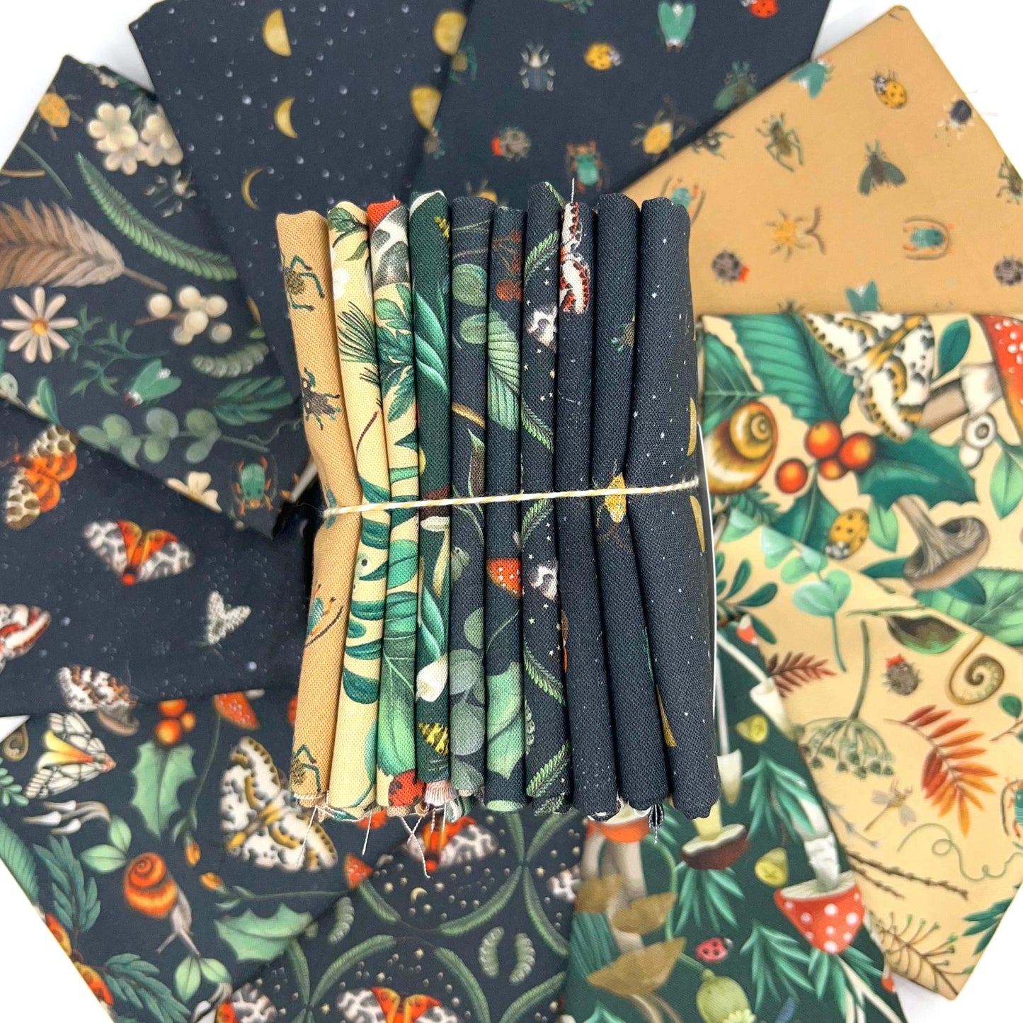 Fat Quarter Bundle of Moth to a Flame (10 Pieces)