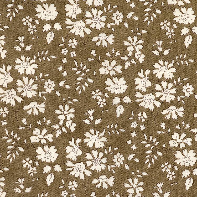 Liberty of London-Tana Lawn - Capel Khaki-fabric-gather here online