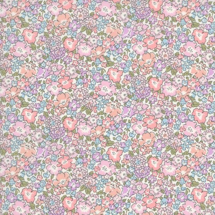 Liberty of London-Tana Lawn - Michelle Pastel-fabric-gather here online