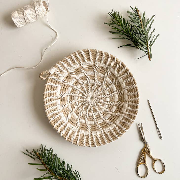 Flax & Twine-Jojo Jewelry Dishes Kit - Fawn-craft kit-gather here online