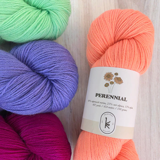 Kelbourne Woolens-Perennial-yarn-gather here online