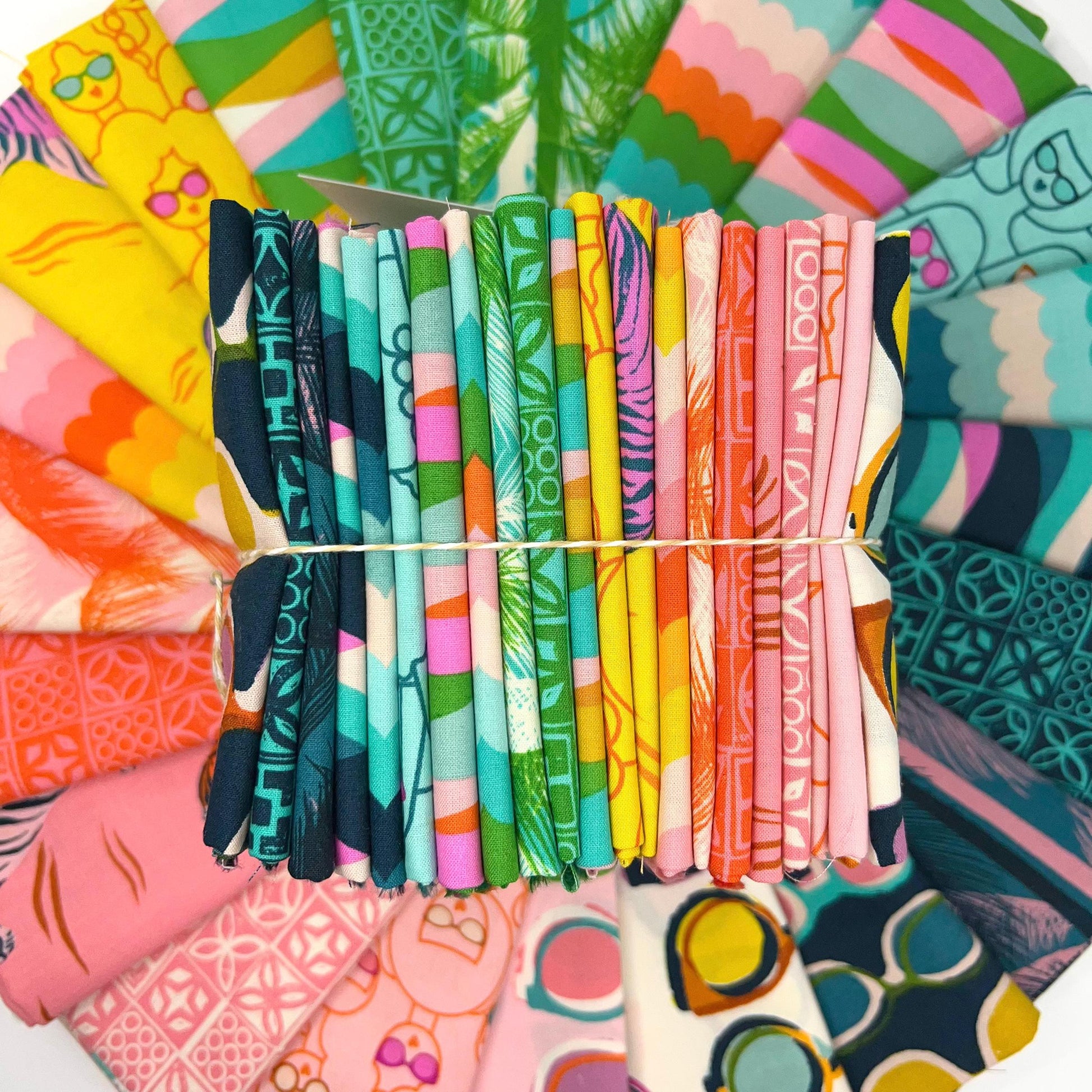 Ruby Star Society-Fat Quarter Bundle of Poolside Too (21 Pieces)-fat quarters-gather here online