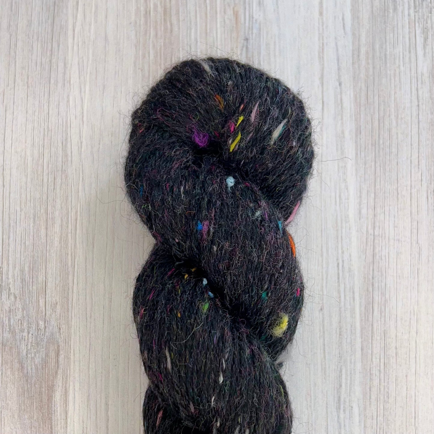 Hedgehog Fibres-Tweedy Noir-yarn-gather here online