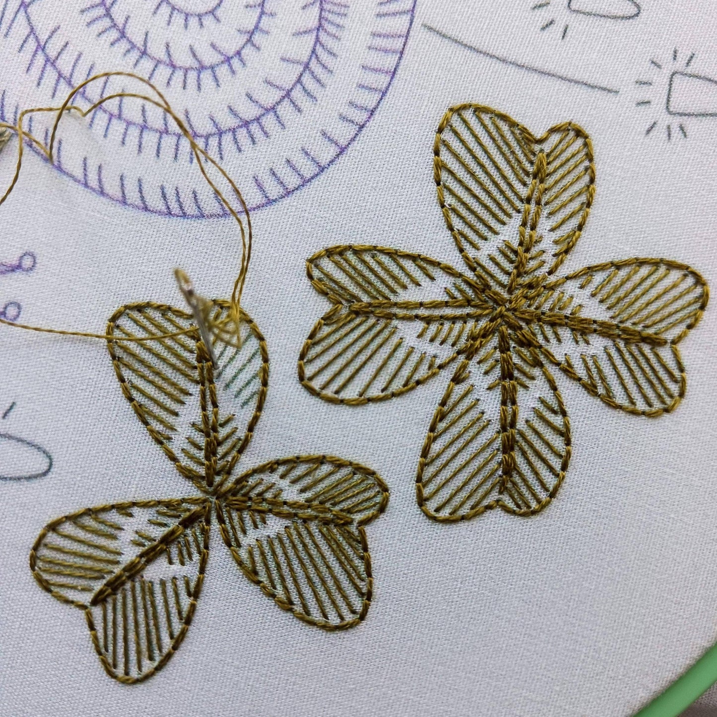 CozyBlue-Slow + Steady Embroidery Kit-embroidery kit-gather here online