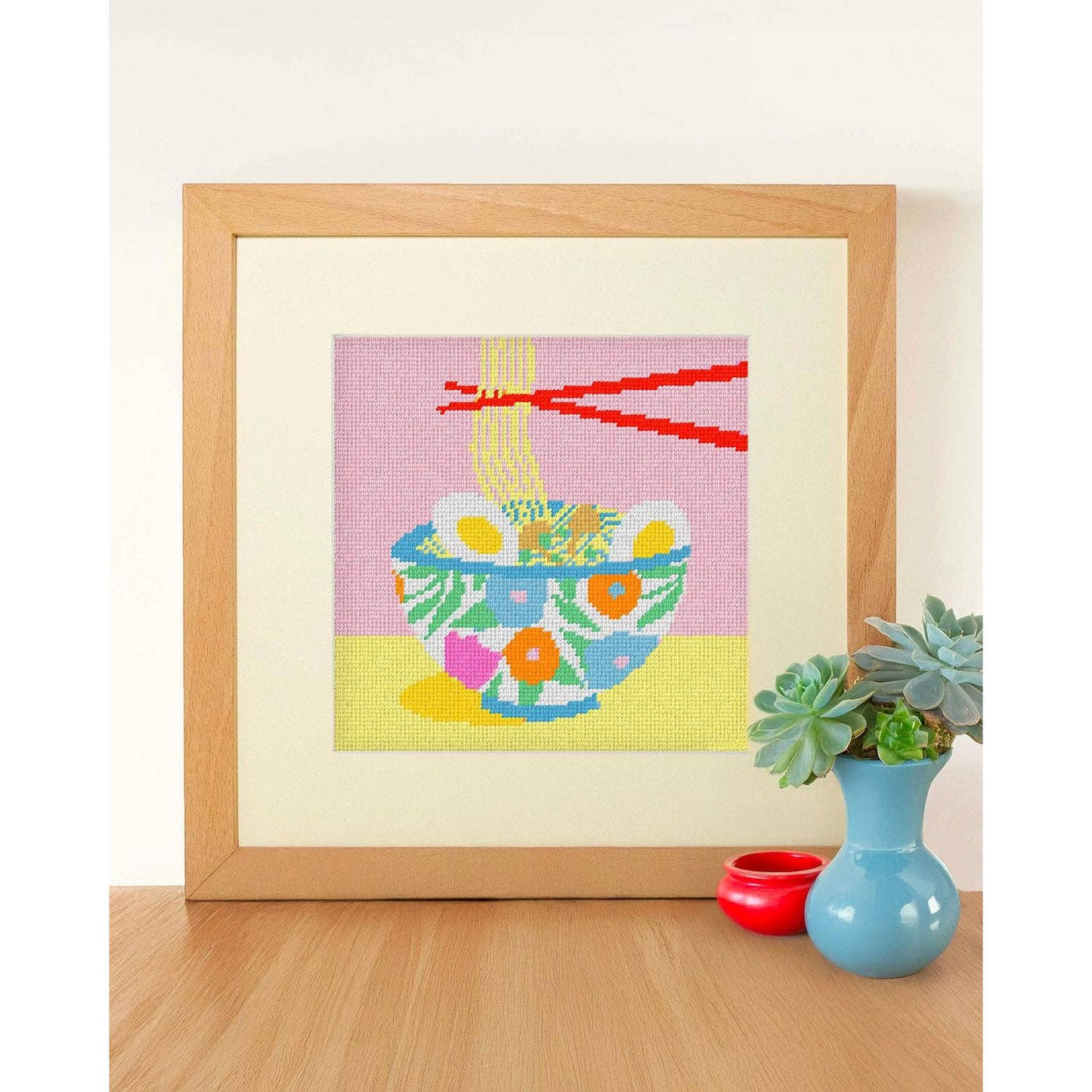 Unwind Studio-Ramen Night Needlepoint Kit-xstitch kit-gather here online