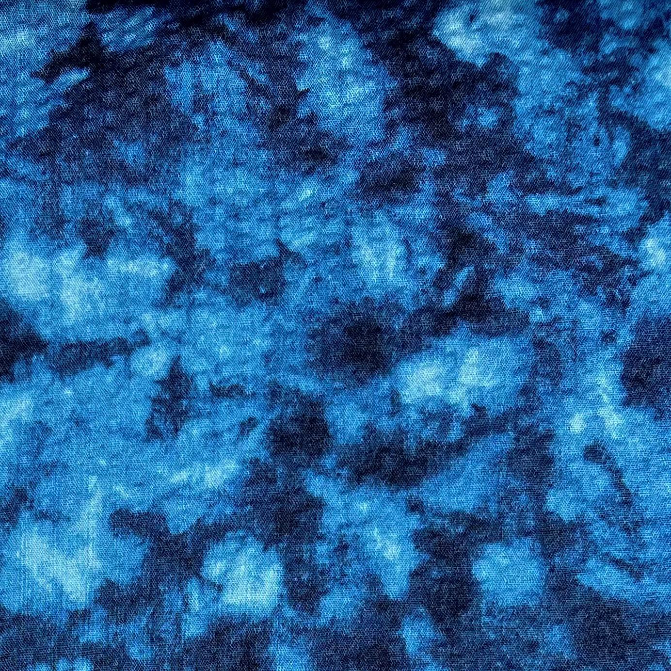 Kokka-Crinkle Indigo Ink on Seersucker-fabric-gather here online