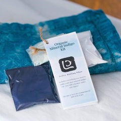 Lesley Darling Fiber-Organic Indigo Dye Kit-craft kit-gather here online