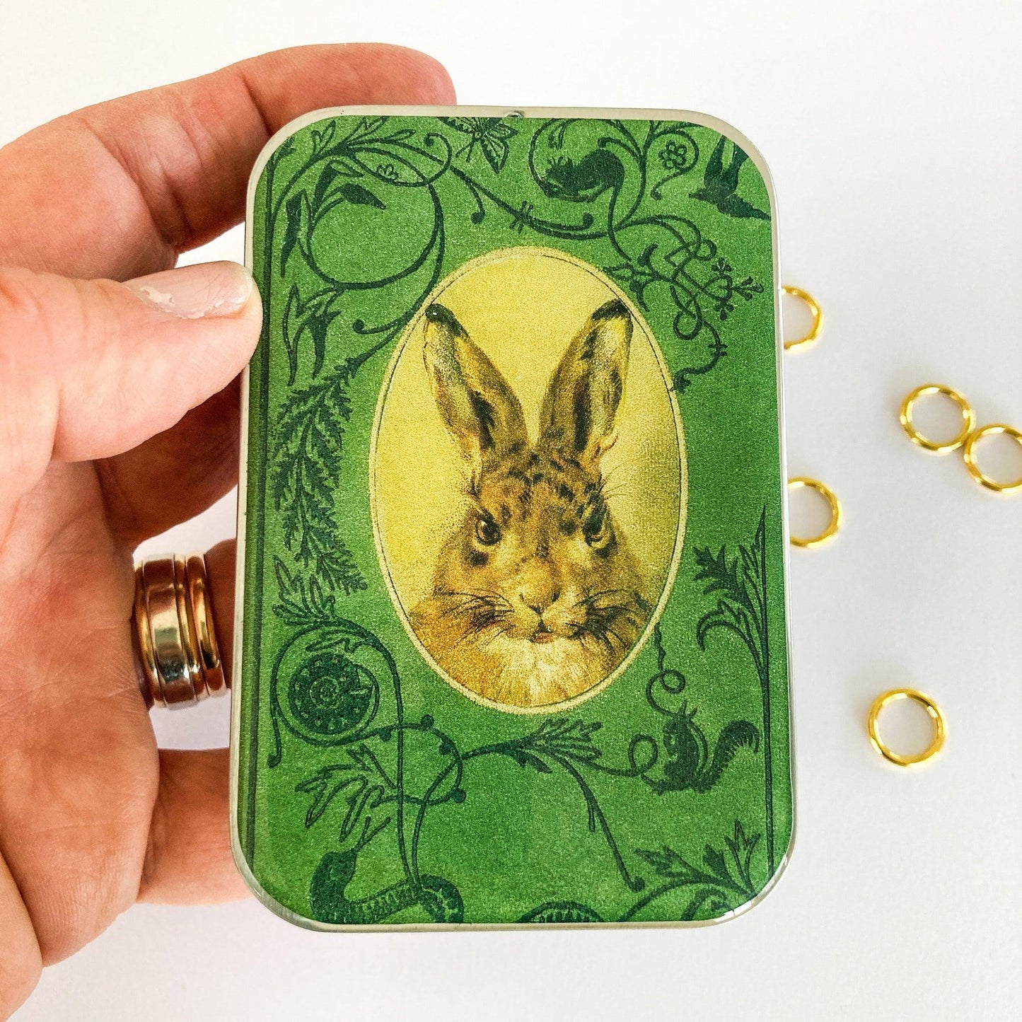 Firefly Notes-Bunny Large Notion Tin-accessory-gather here online