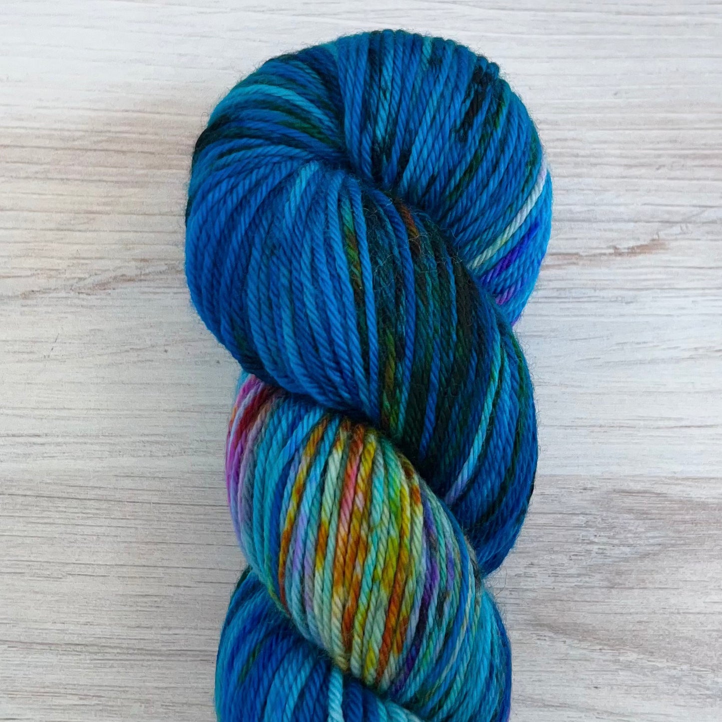 Hedgehog Fibres-Merino DK-yarn-Deep End-gather here online