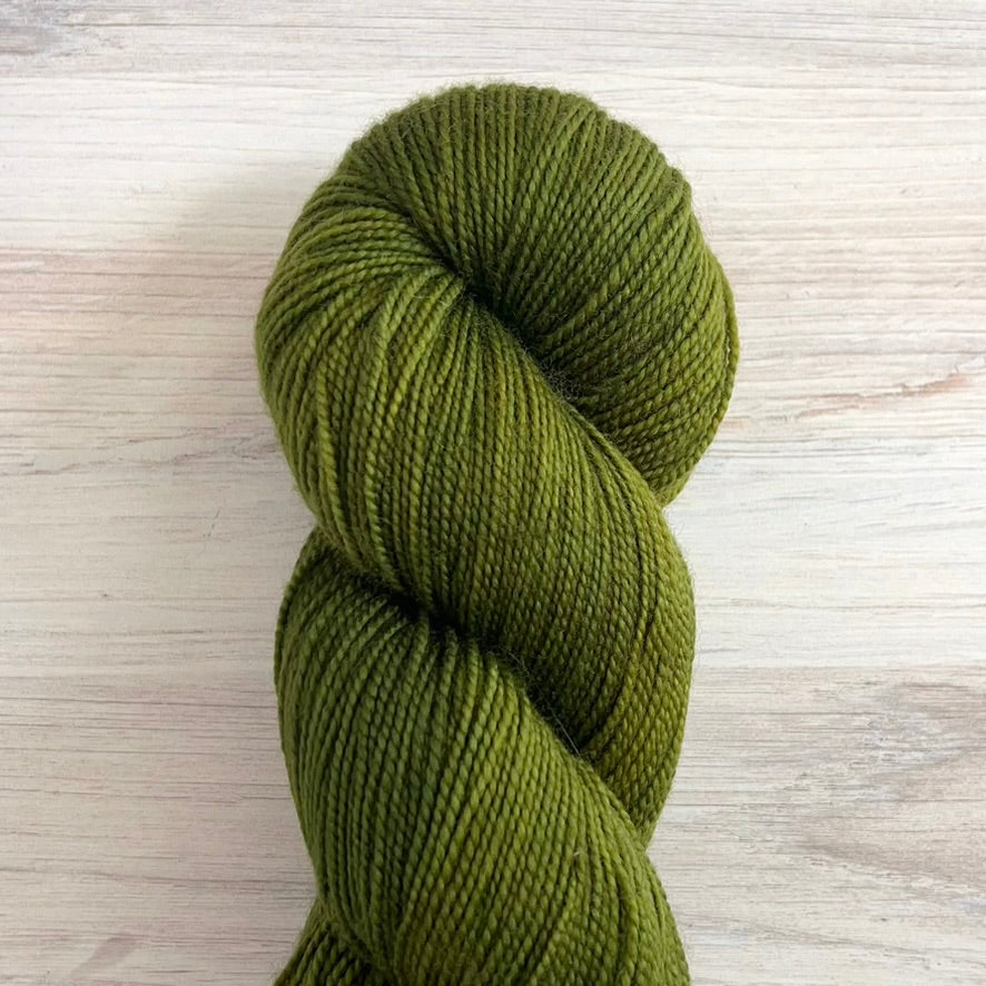 Dirtywater Dyeworks-Lillian-yarn-108 Ribbit-gather here online