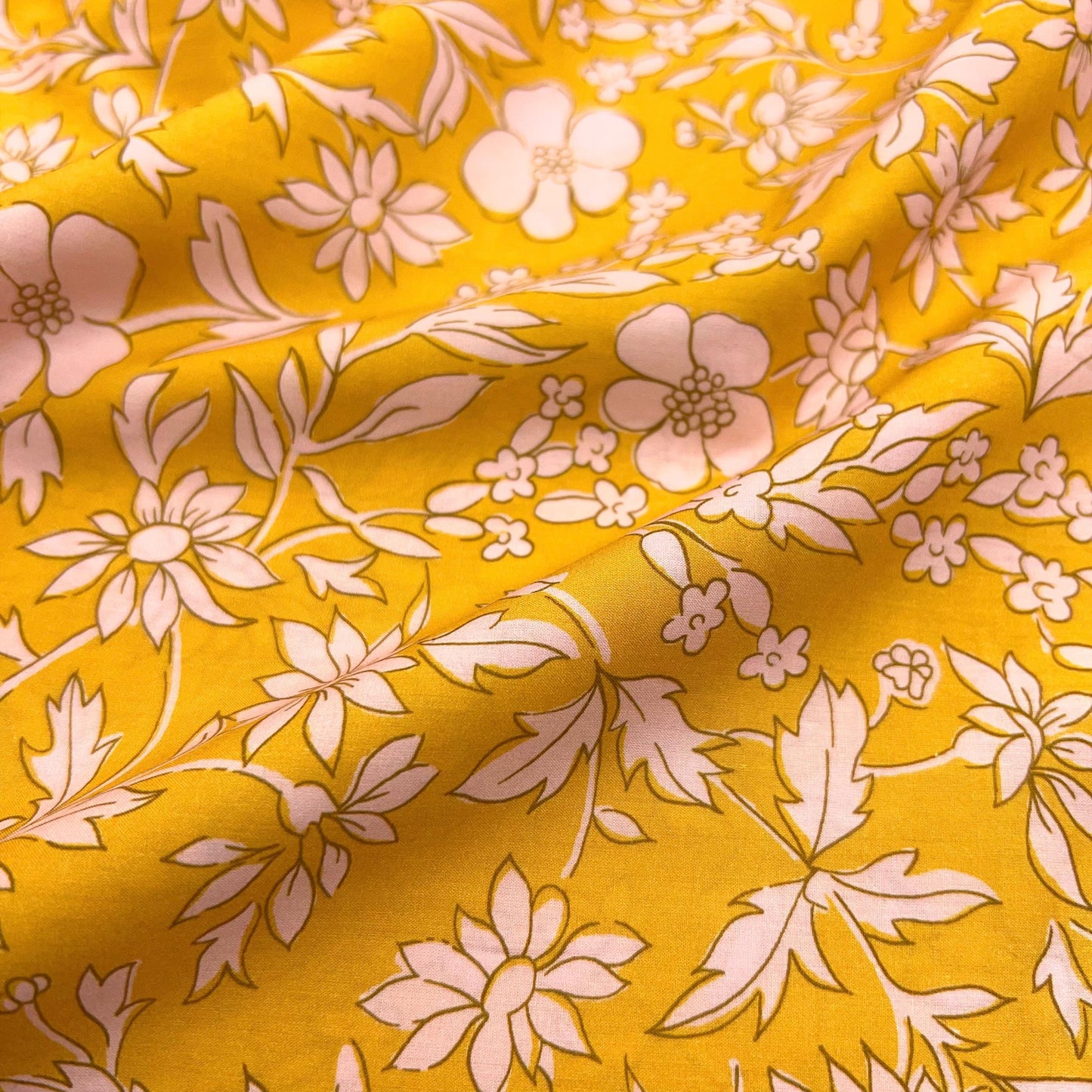 Liberty of London-Tana Lawn - Callie Meadow A-fabric-gather here online