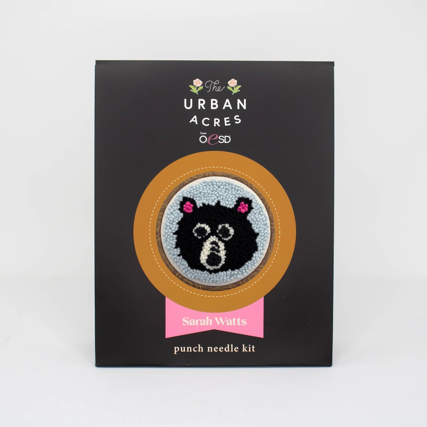 The Urban Acres-Bear by Sarah Watts - Punch Needle Kit-craft kit-gather here online