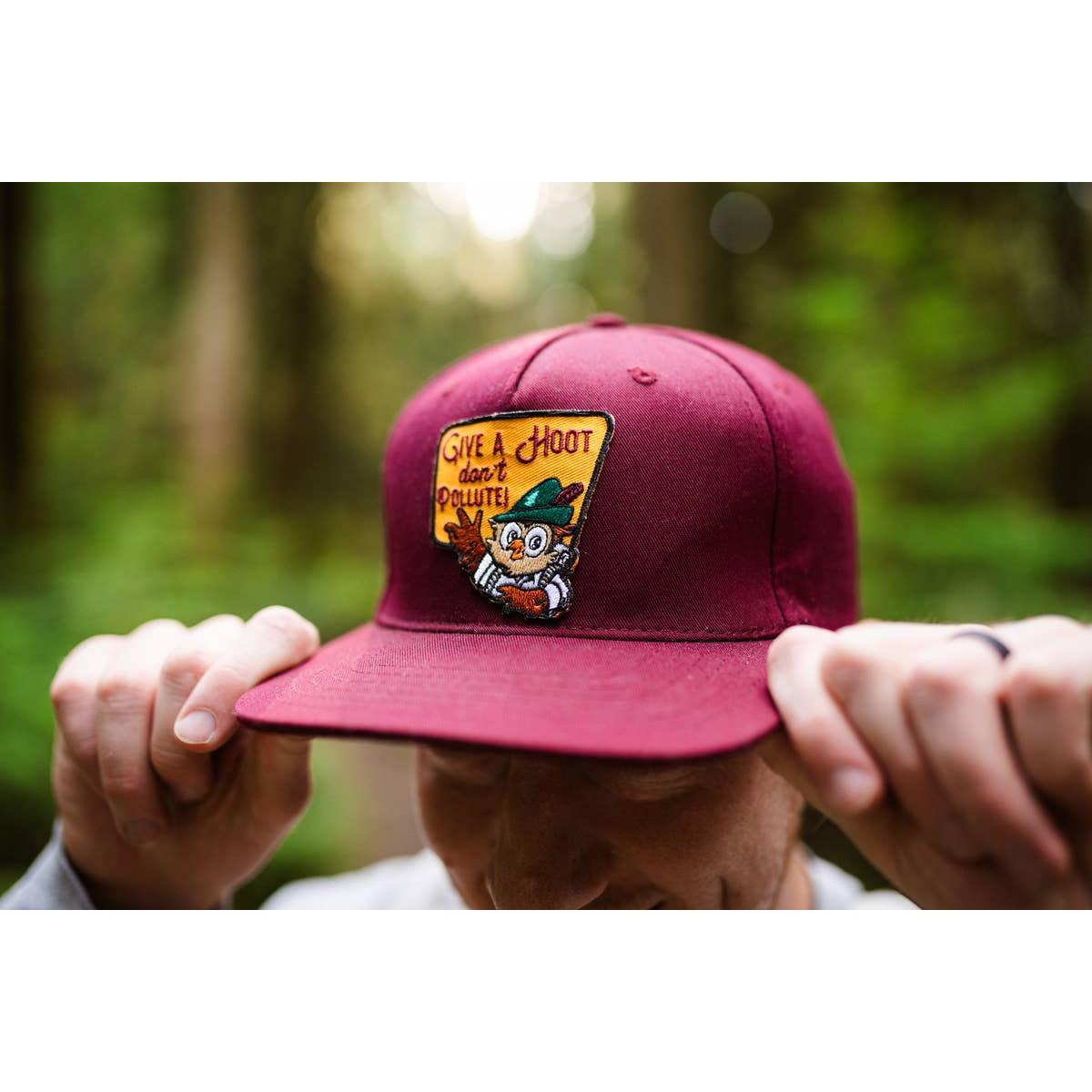 The Landmark Project-Give a Hoot Sew-On Patch-patches + pins-gather here online