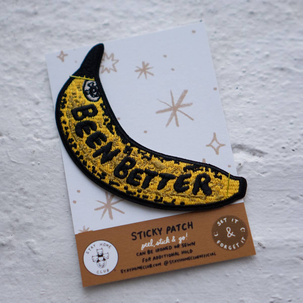 Stay Home Club-Been Better (Banana) - Sticky Patch-accessory-gather here online