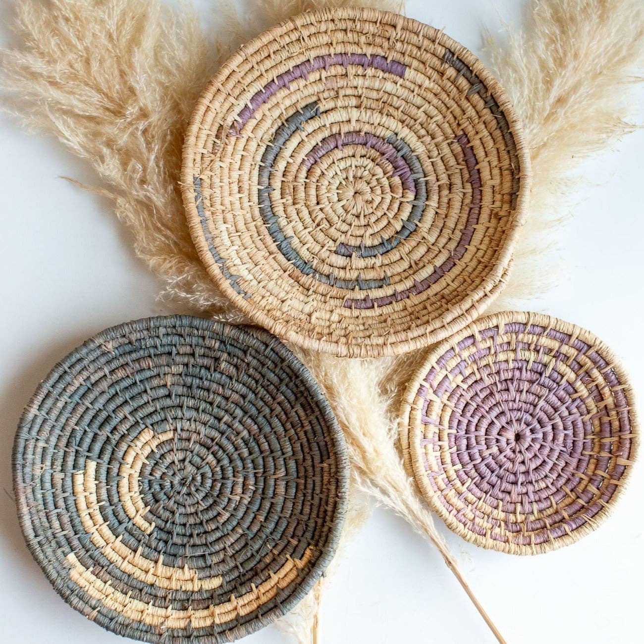 Flax & Twine-Autumn Baskets Kit - Woodland Moss-craft kit-gather here online